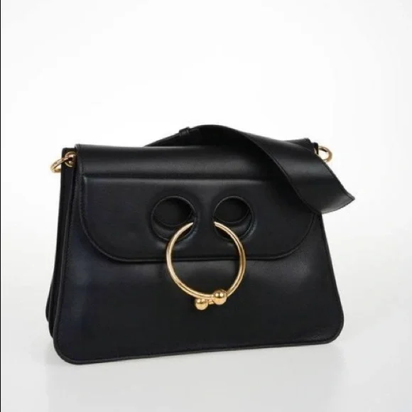 Black shoulder messenger bag - Picture 6 of 16